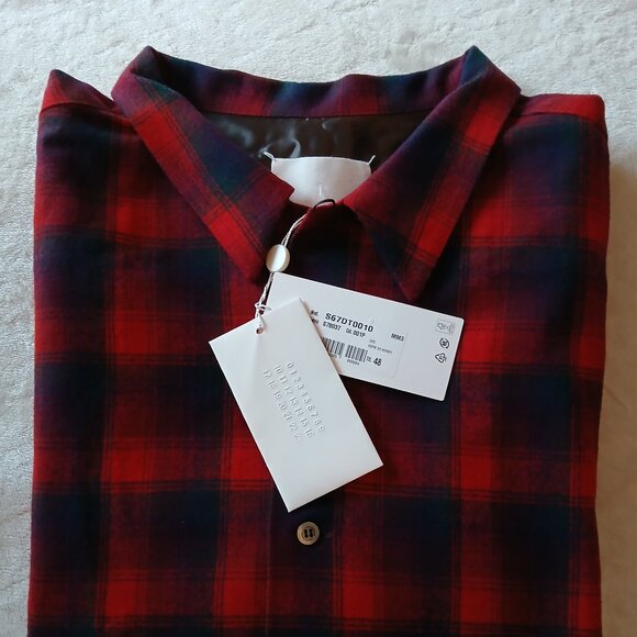 Maison Margiela Pendleton Oversized Shirt - Picture 1 of 5